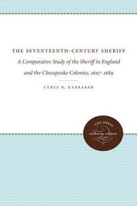 bokomslag The Seventeenth-Century Sheriff
