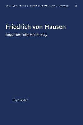 Hugo Bekker - Friedrich Von Hausen, Häftad