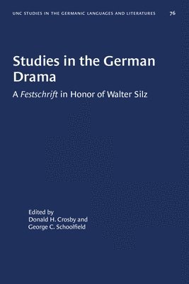 bokomslag Studies in the German Drama