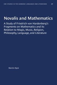 bokomslag Novalis and Mathematics