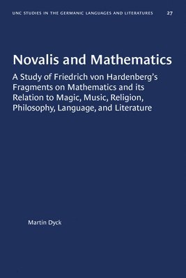 bokomslag Novalis and Mathematics