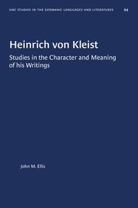 bokomslag Heinrich von Kleist