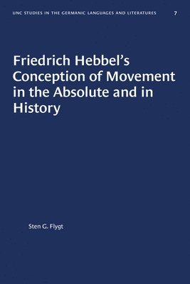 bokomslag Friedrich Hebbel's Conception of Movement in the Absolute and in History