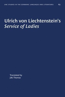bokomslag Ulrich Von Liechtenstein's Service of Ladies