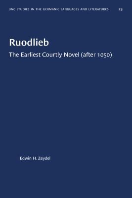 Edwin H. Zeydel, Edwin H. Zeydel, Edwin H Zeydel - Ruodlieb, Häftad