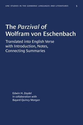Parzival of Wolfram Von Eschenbach