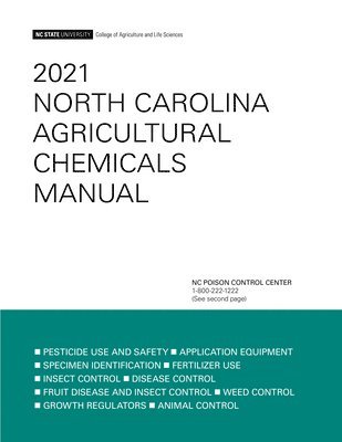 bokomslag 2021 North Carolina Agricultural Chemicals Manual