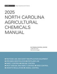 bokomslag 2025 North Carolina Agricultural Chemicals Manual