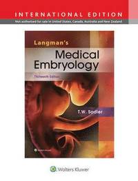 bokomslag Langmans medical embryology