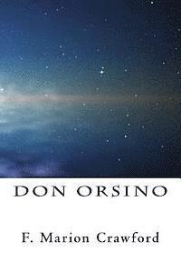 F. Marion Crawford - Don Orsino, Häftad