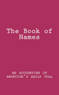 bokomslag The Book of Names: an accounting of what might have been