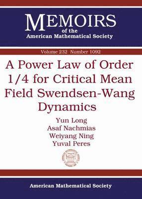 A Power Law of Order 1/4 for Critical Mean Field Swendsen-Wang Dynamics 1