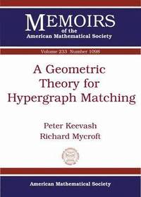 bokomslag A Geometric Theory for Hypergraph Matching