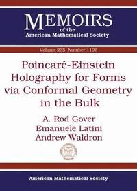 bokomslag Poincare-Einstein Holography for Forms via Conformal Geometry in the Bulk
