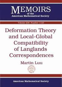 bokomslag Deformation Theory and Local-Global Compatibility of Langlands Correspondences