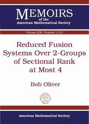 bokomslag Reduced Fusion Systems Over 2-Groups of Sectional Rank at Most 4