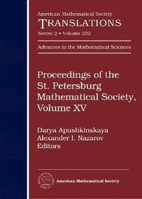 bokomslag Proceedings of the St. Petersburg Mathematical Society, Volume 15