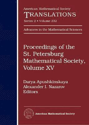 Proceedings of the St. Petersburg Mathematical Society, Volume 15 1