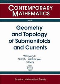bokomslag Geometry and Topology of Submanifolds and Currents