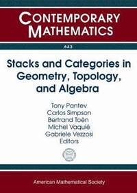 bokomslag Stacks and Categories in Geometry, Topology, and Algebra