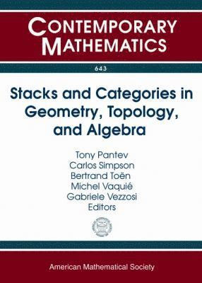 bokomslag Stacks and Categories in Geometry, Topology, and Algebra