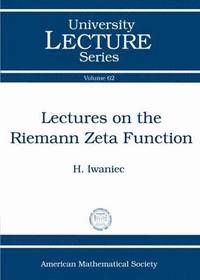 bokomslag Lectures on the Riemann Zeta Function