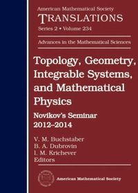 bokomslag Topology, Geometry, Integrable Systems, and Mathematical Physics