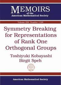 bokomslag Symmetry Breaking for Representations of Rank One Orthogonal Groups