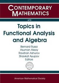 bokomslag Topics in Functional Analysis and Algebra