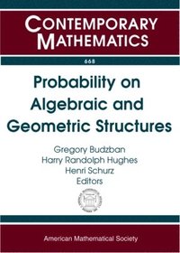 bokomslag Probability on Algebraic and Geometric Structures