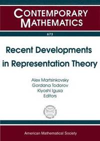 bokomslag Recent Developments in Representation Theory