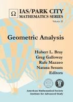 bokomslag Geometric Analysis