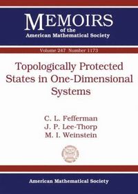 bokomslag Topologically Protected States in One-Dimensional Systems