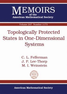 Topologically Protected States in One-Dimensional Systems 1