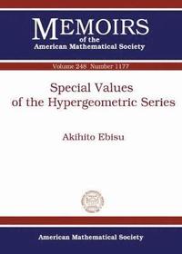 bokomslag Special Values of the Hypergeometric Series