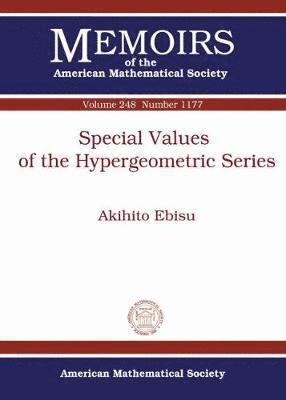 bokomslag Special Values of the Hypergeometric Series