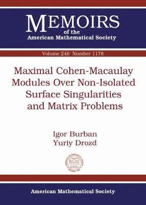 bokomslag Maximal Cohen-Macaulay Modules Over Non-Isolated Surface Singularities and Matrix Problems