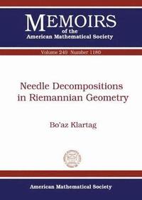bokomslag Needle Decompositions in Riemannian Geometry