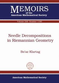 bokomslag Needle Decompositions in Riemannian Geometry