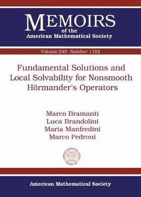 Fundamental Solutions and Local Solvability for Nonsmooth Hormander's Operators 1