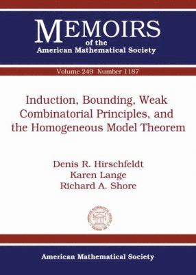 Induction, Bounding, Weak Combinatorial Principles, and the Homogeneous Model Theorem 1