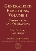 bokomslag Generalized Functions, Volume 1