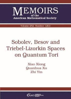 bokomslag Sobolev, Besov and Triebel-Lizorkin Spaces on Quantum Tori