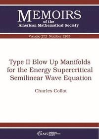 bokomslag Type II Blow Up Manifolds for the Energy Supercritical Semilinear Wave Equation