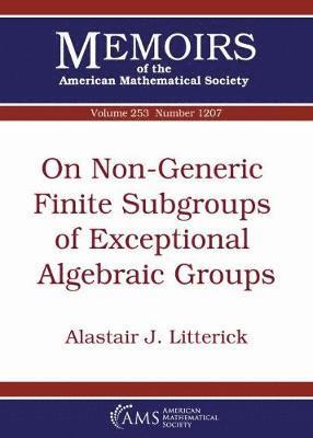 bokomslag On Non-Generic Finite Subgroups of Exceptional Algebraic Groups