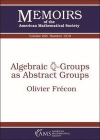 bokomslag Algebraic $\overline {\mathbb {Q}}$-Groups as Abstract Groups