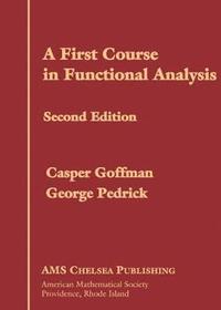 bokomslag A First Course in Functional Analysis