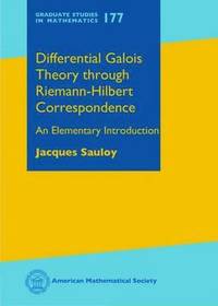 bokomslag Differential Galois Theory through Riemann-Hilbert Correspondence
