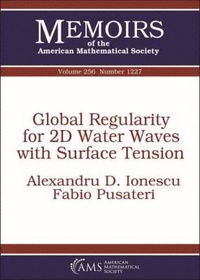 bokomslag Global Regularity for 2D Water Waves with Surface Tension