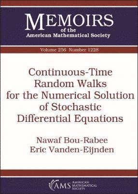Continuous-Time Random Walks for the Numerical Solution of Stochastic Differential Equations